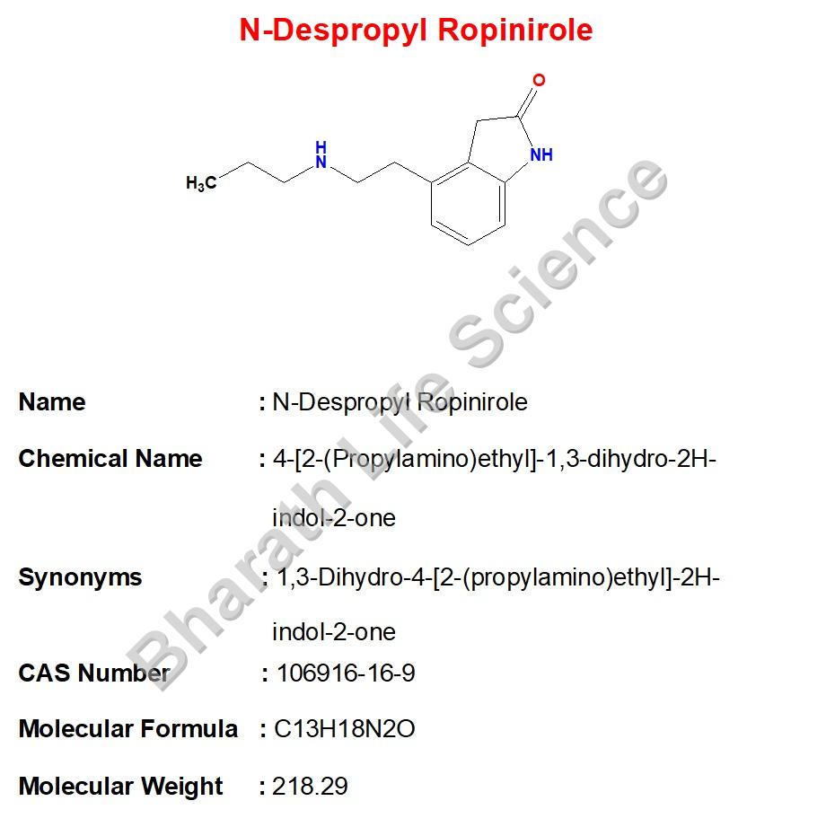 N-Despropyl Ropinirole